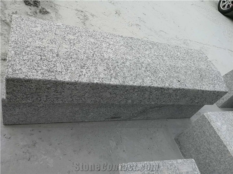 New G341,Light Grey Granite Kerbstone,Curbs,Roadway,Leiyan