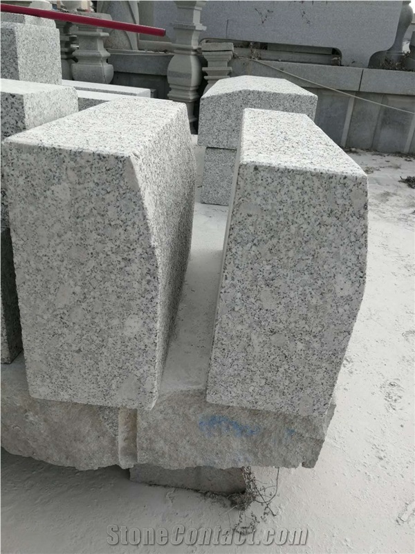 New G341,Light Grey Granite Kerbstone,Curbs,Roadway,Leiyan