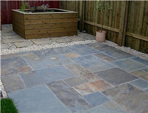 Rusty Yellow Slate Tiles,Natural Slate Pattern,Wall Cladding,Flooring