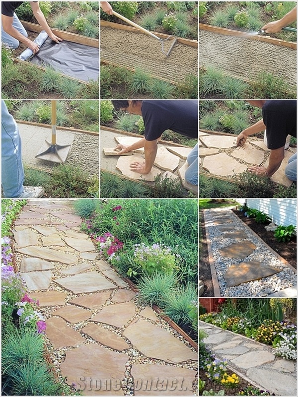 Gneiss for Grass Fugue,, Landscaping Stones, Flagstone