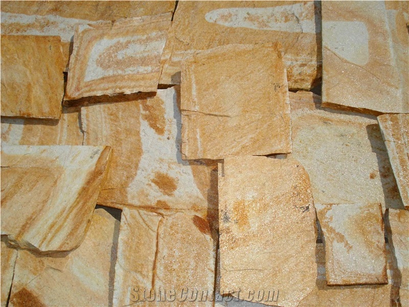 Yellow Gneiss Tiles