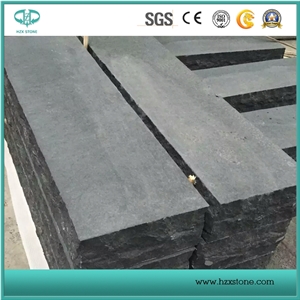 China Black Basalt, Mongolia Black,Menggu Black Basalt Slabs & Tiles