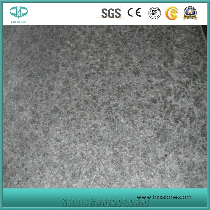 China G684 Granite/Fuding Pearl Black Granite/Flamed Tiles/Slab