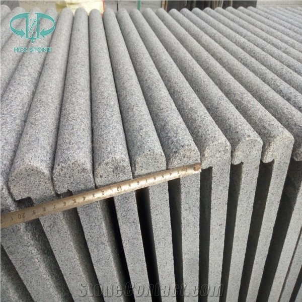 G654 Coping Granite Stone Padang Dark Grey Outdoor Decoration