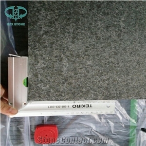 G684 Black Basalt Flamed Tiles, Chinese Cheap Stone