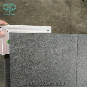 G684 Black Basalt Flamed Tiles, Chinese Cheap Stone