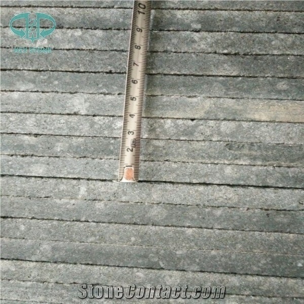 G684 Black Basalt Flamed Tiles, Chinese Cheap Stone