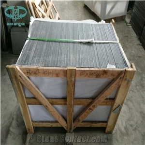 G684 Black Basalt Flamed Tiles, Chinese Cheap Stone