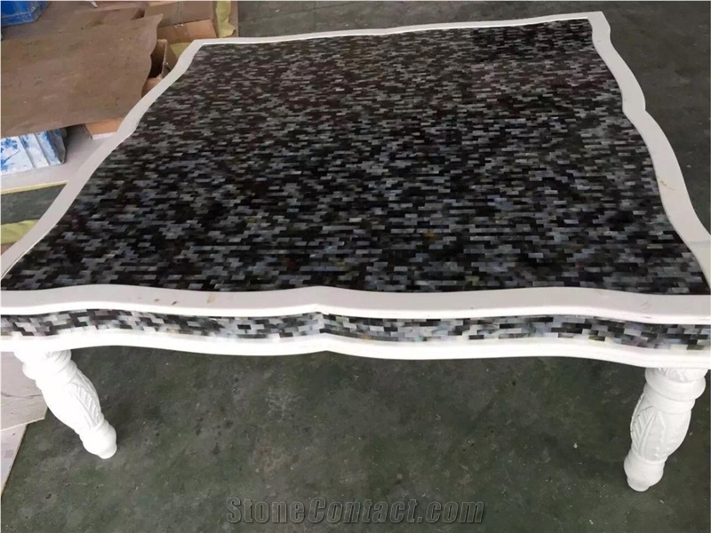 Custom Design Mother Of Pearl Table Top for Furniture