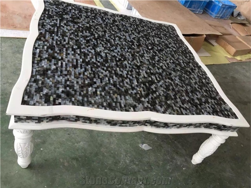 Custom Design Mother Of Pearl Table Top for Furniture