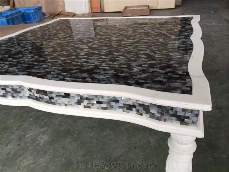 Custom Design Mother Of Pearl Table Top for Furniture