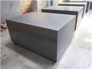 Cheap Zijing Black Granite Basalt Stone Flamed Garden Stair Steps Floor