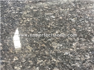 Polished Silver Pearl Granite Norway Labrador Medio, Hallingsas, Slab