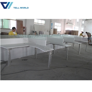 4 Seater Office Table Design Simple Multi Person Office Desk