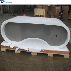 Corian Office Furniture Half Round Office Google Desk