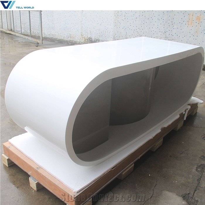Corian Office Furniture Half Round Office Google Desk