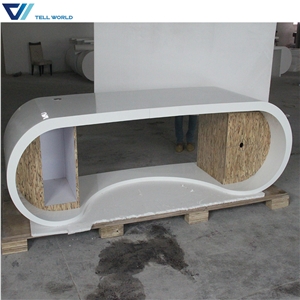Modern Office Desk in Shenzhen Semi Circle Office Desk