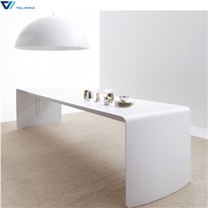 Workstation for 2 People Simple Office Table Design