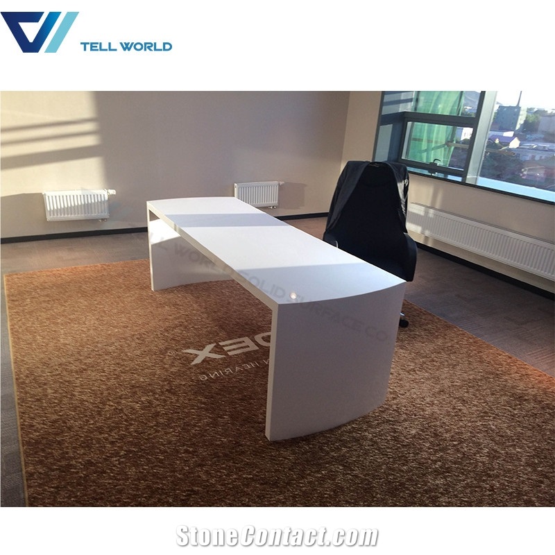 Workstation for 2 People Simple Office Table Design