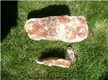 Translucent Orange Alabaster Blocks, Utah Alabaster Block
