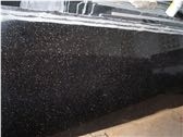 Black Galaxy Granite Tiles & Slabs, Black Polished Granite Floor Covering Tiles, Walling Tiles