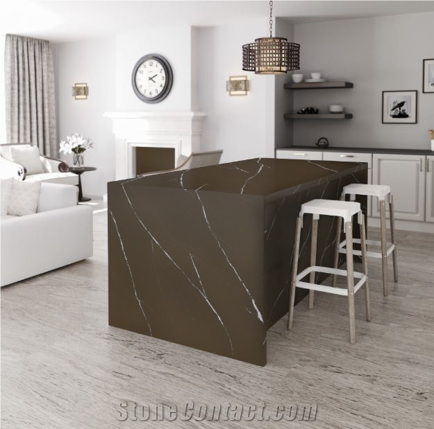 China Man-Made Quartz Stone with Iso/Nsf Certificate