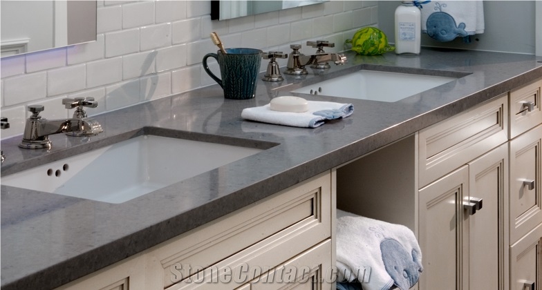 Manmade Stone Marble Like Custom Countertops Table Top