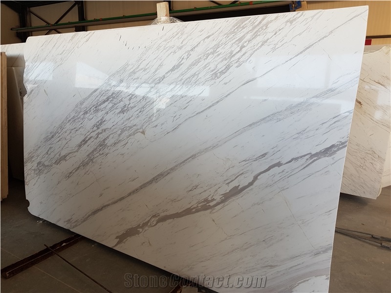 Volakas Marble Slabs & Tiles, Greece White Marble