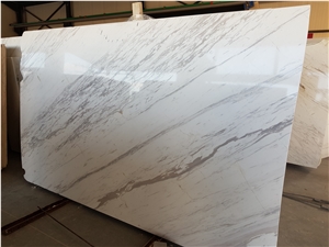 Volakas Marble Slabs & Tiles, Greece White Marble