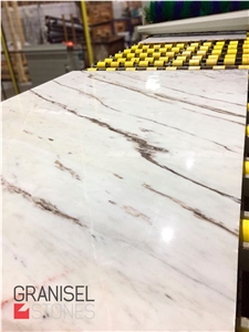 Fantasy White Marble Slabs
