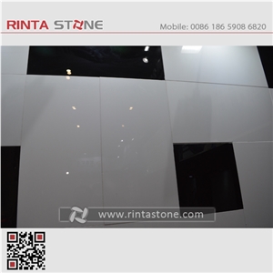 Nano Black Pure Absolute Man Made Fantasy Crystallized Glass Stone
