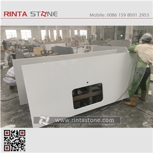 Quartz Artificial Crystallized Quartz Kitchen Counter Tops