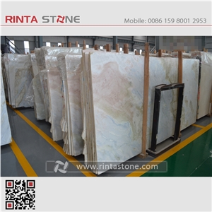 Snow Jade Onyx Green Light China Natural Hyaline Stone Blue River