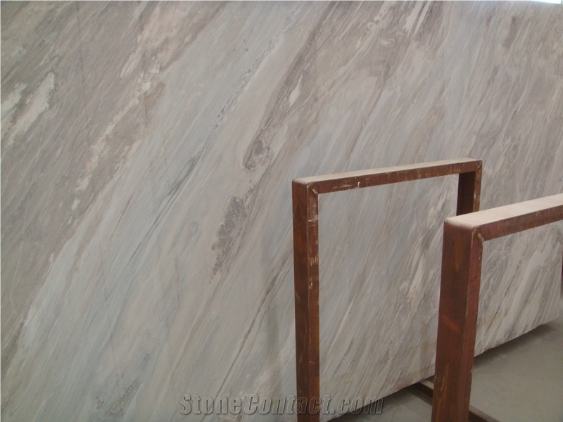 Blue Luxury Hotel Reception Desk Decoration Slab Bookmatched Marble