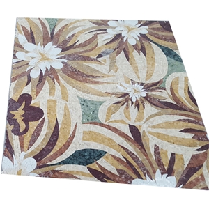 Decorative Tile Pictures Marble Floor Design Sunflower Mosaic Pattern Decorative Tile Pictures Marble Floor Design Sunflower Mosaic Pattern