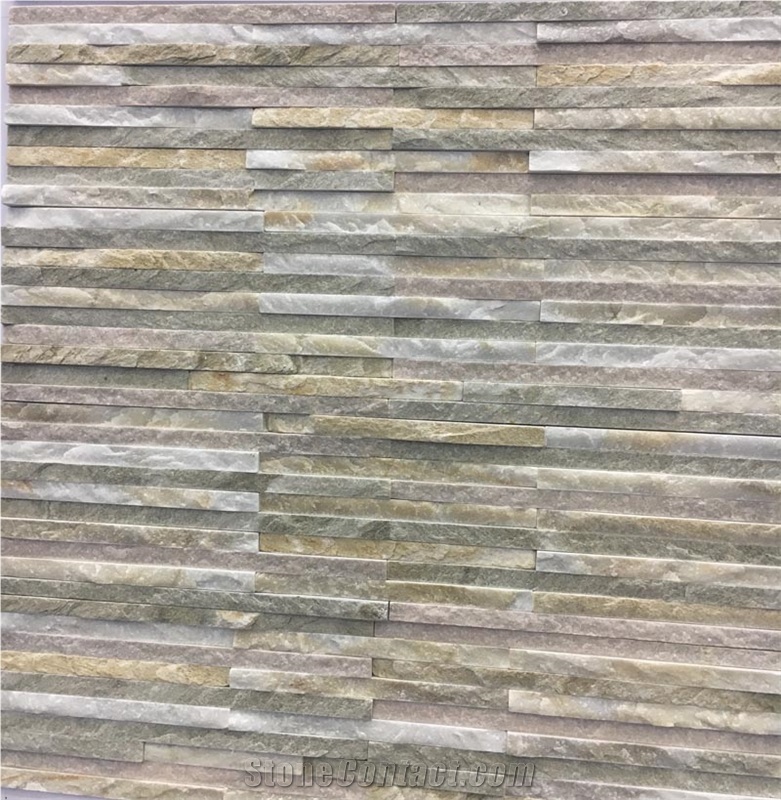 Erosion Resistance Slate Tile Wall Panel Decorative Culture Stone