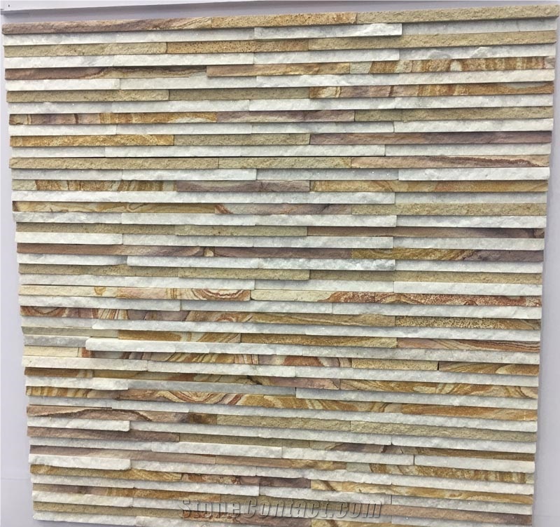 Erosion Resistance Slate Tile Wall Panel Decorative Culture Stone