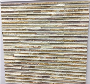 Erosion Resistance Slate Tile Wall Panel Decorative Culture Stone