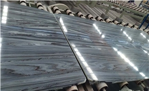 Natural Palissandro Classico Slab Prices Wooden Dark Blue Marble Stone