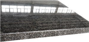 Nero Impala Stairs Design Slab Flooring Tile Absolute Black Granite