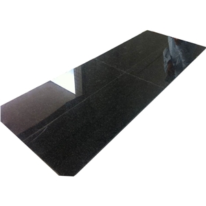 Nero Impala Stairs Design Slab Flooring Tile Absolute Black Granite