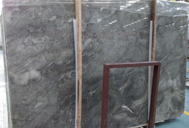 Sheet Restaurant Tables Top Stone Prices Fantasy Dark Grey Marble Slabs & Tiles, Silver Fantasy Grey Marble Slabs & Tiles
