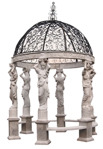 Garden Gazebo Pavilions Sculptured Backyard Pergola