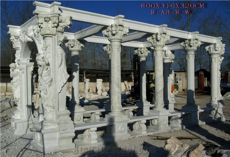 Garden Pavilions Gazebo Park Sculpture Gazebo