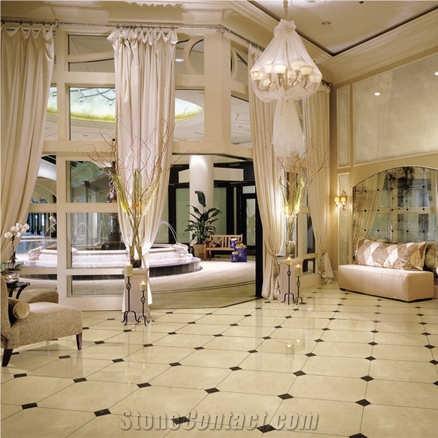 Beige Marble Crema Marfil Marble Tiles&Slabs Marble Flooring&Walling