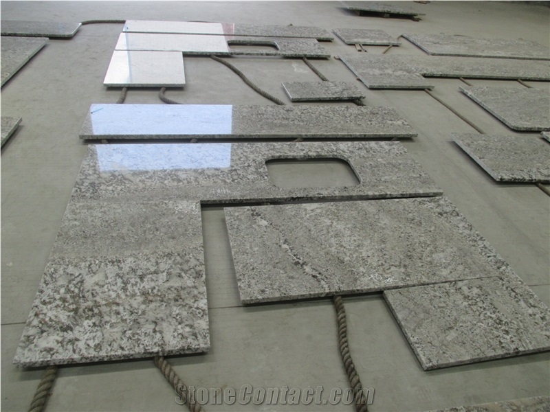 Bianco Antico Granite Kitchen Countertop