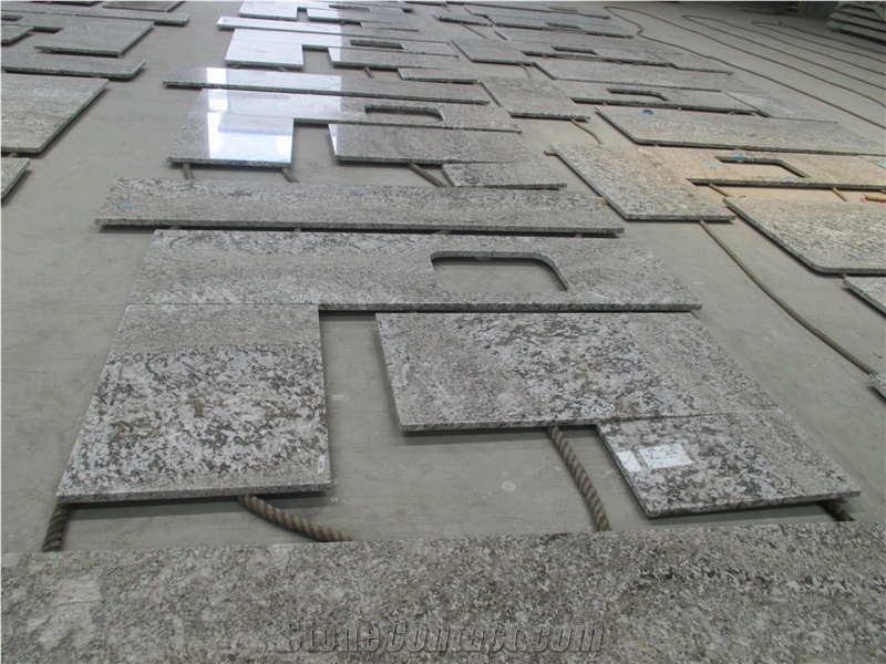 Bianco Antico Granite Kitchen Countertop