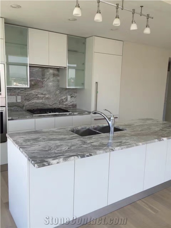 Fantasy Brown Granite Kitchen Countertops Bar Top Desk Tops