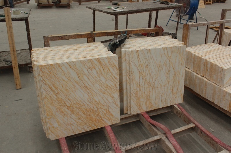 Golden Spider Marble Polished Tiles&Slabs