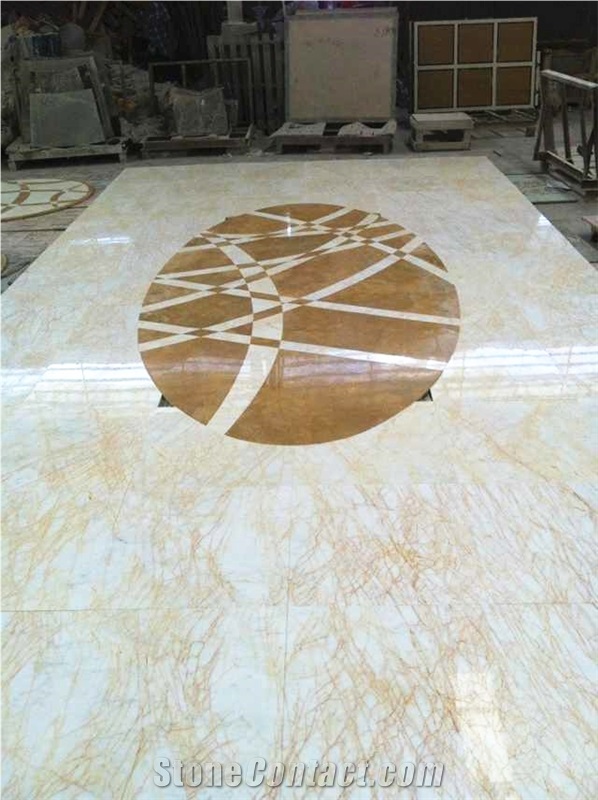 Golden Spider Marble Polished Tiles&Slabs